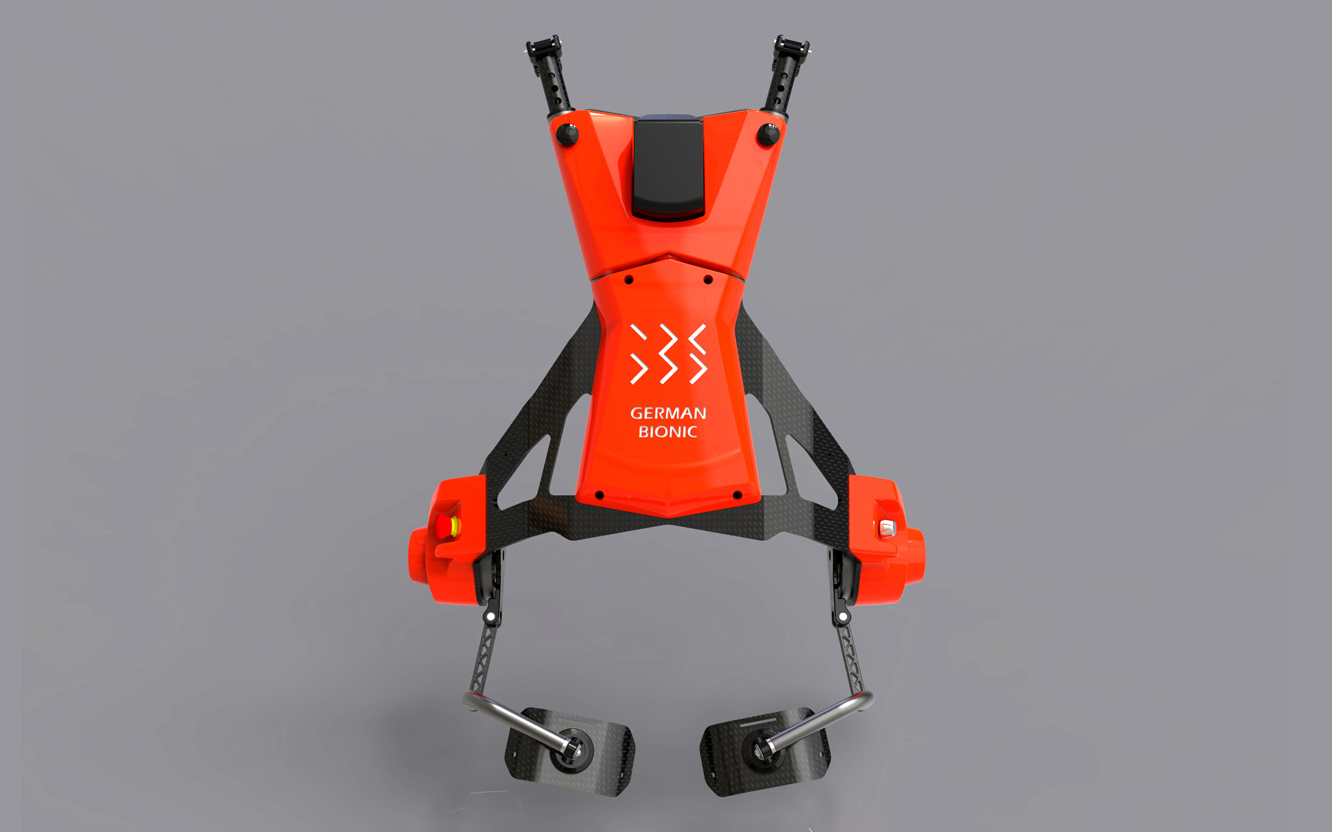 German Bionic Cray X: front of red version