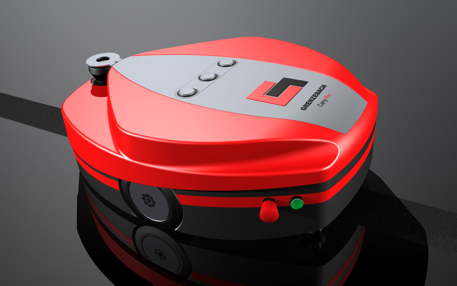 Grenzebach AGV Carry Pro: back perspective