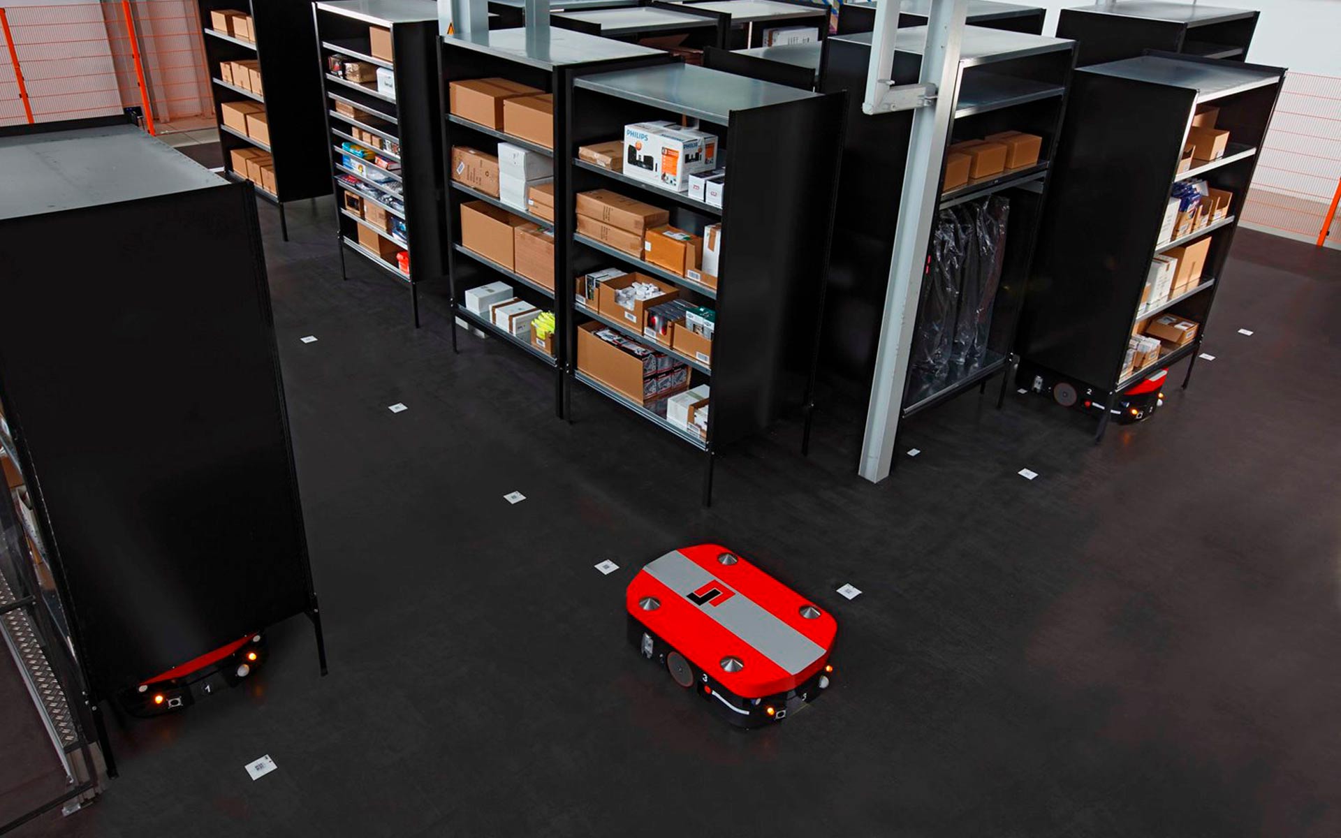 Grenzebach AGV Carry Pro: in use in storage