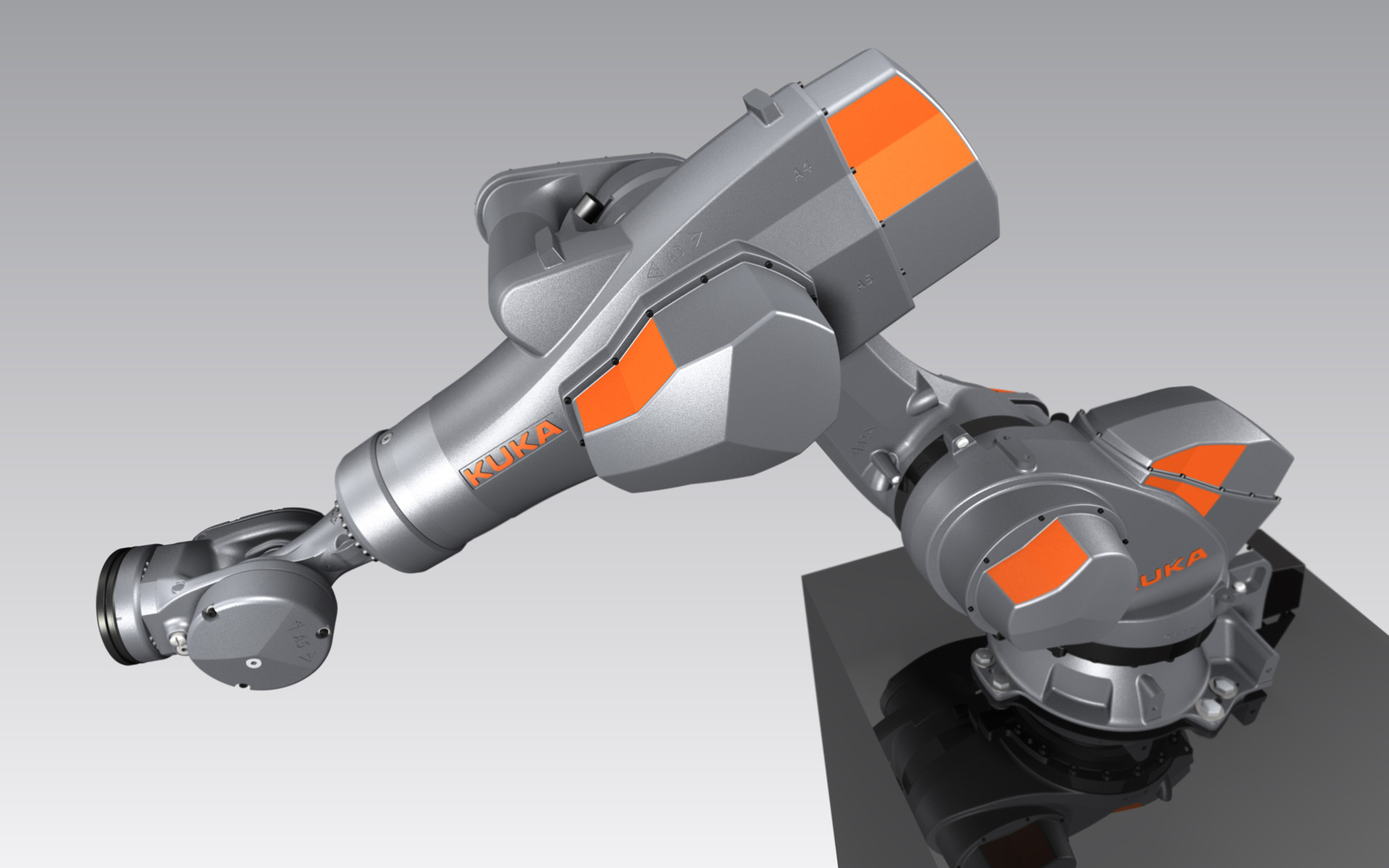 KUKA KR 120 nano F exclusive: left top perspective