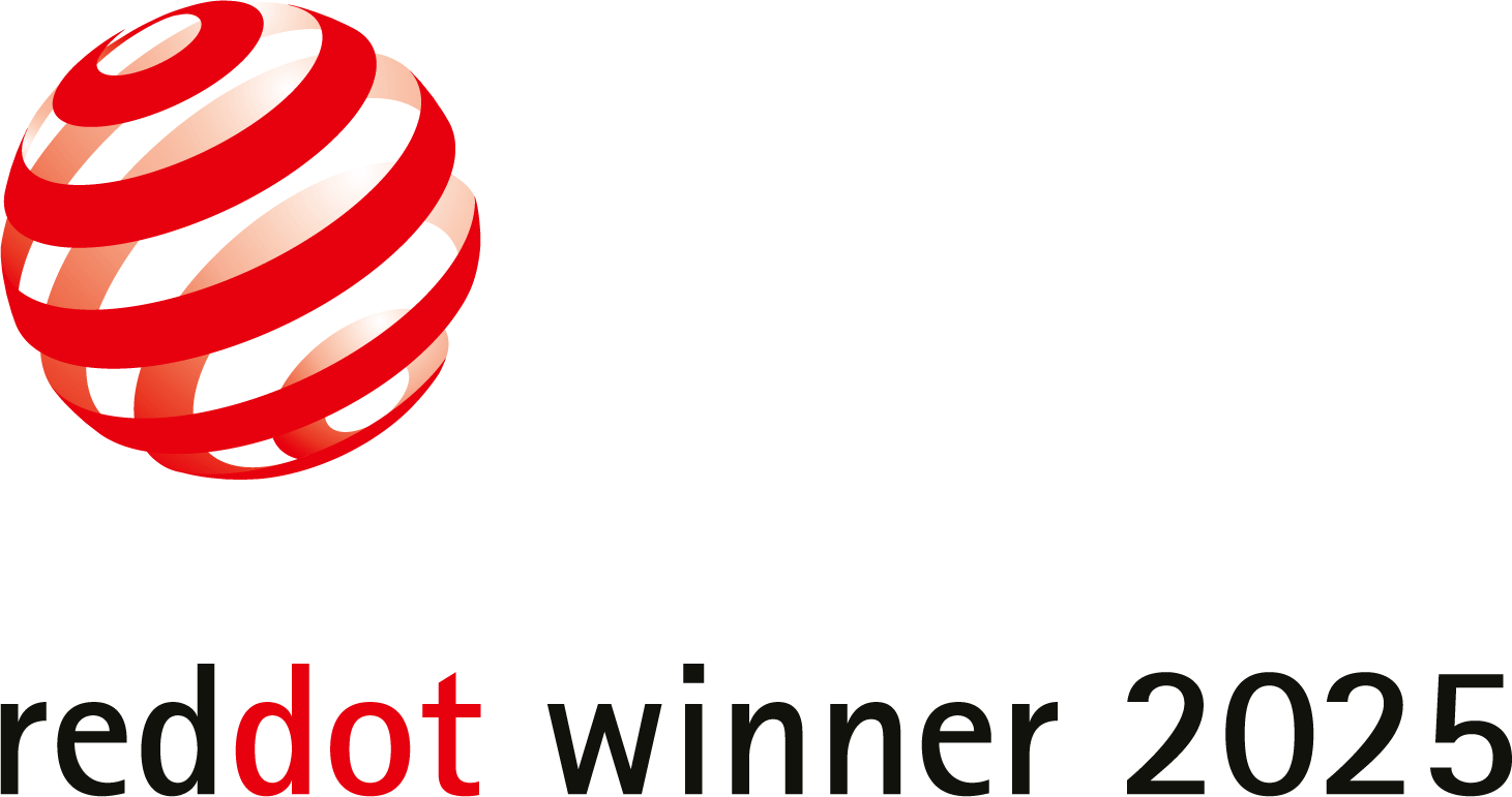 Red Dot award label