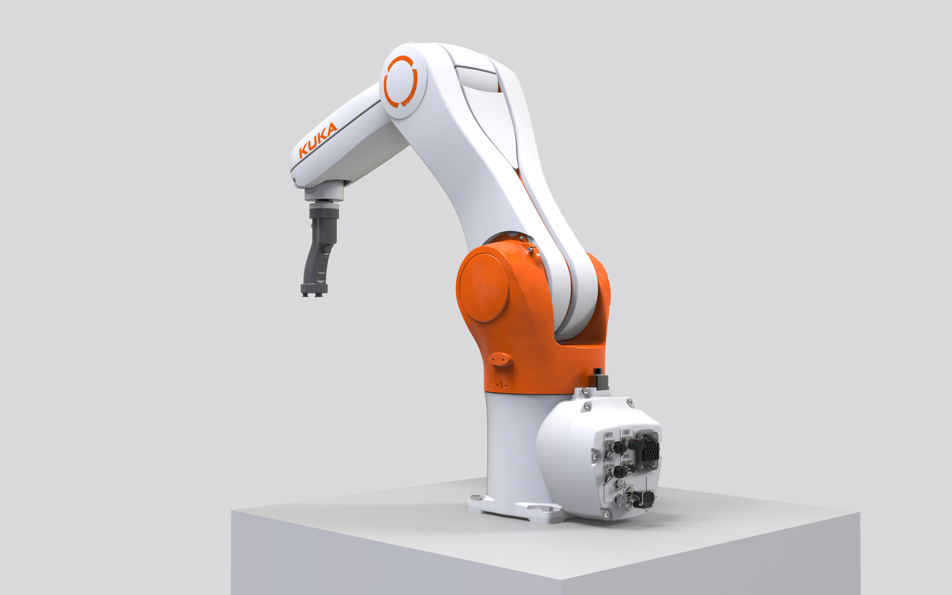 KUKA KR 6 AGILUS Cobotics: back left perspective