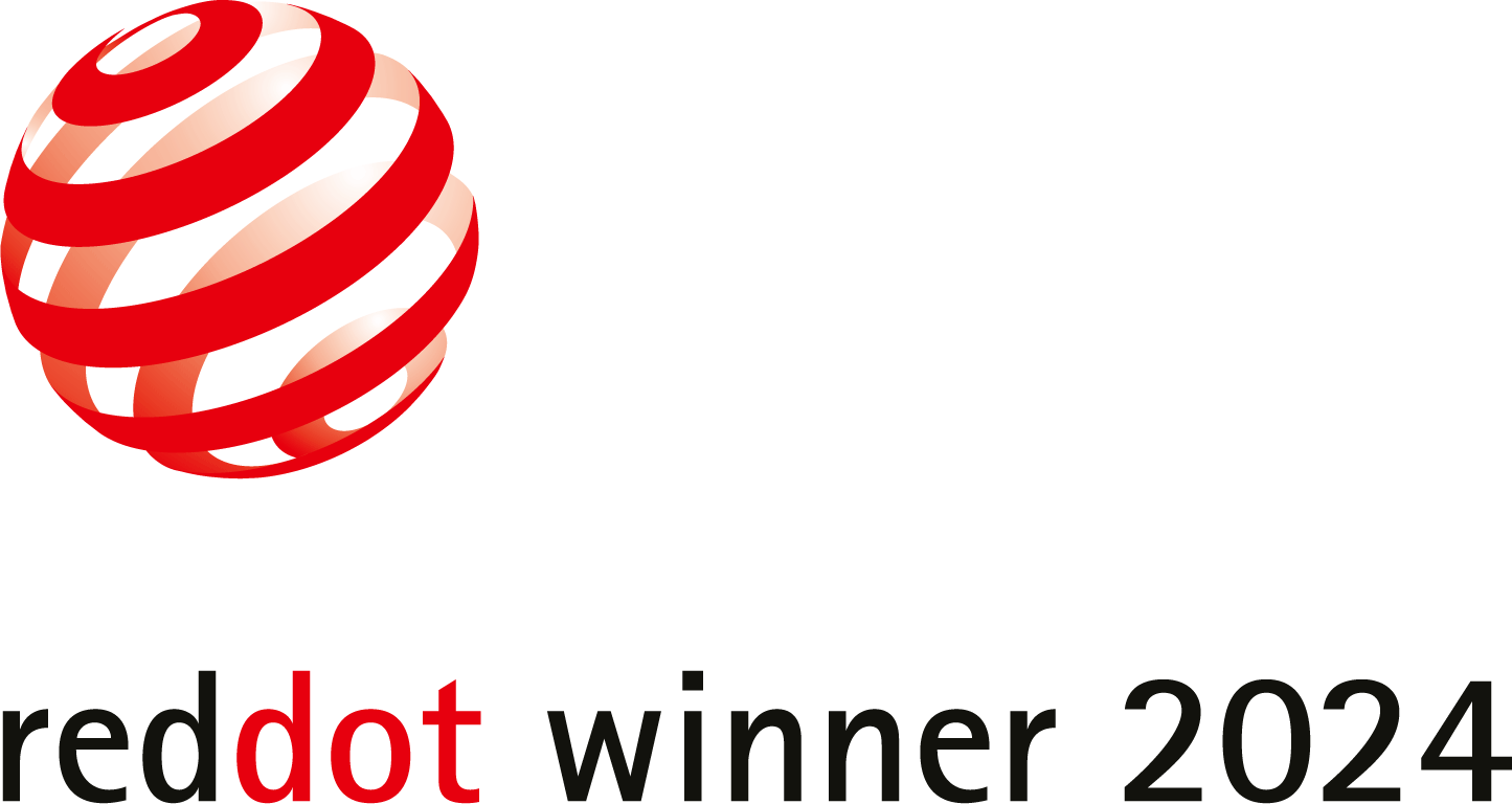 Red Dot award label