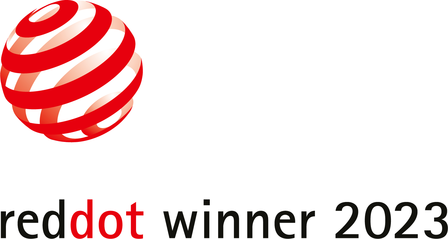 Red Dot award label