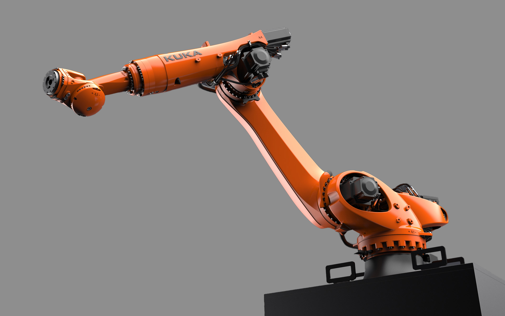 KUKA KR QUANTEC-2: left below perspective