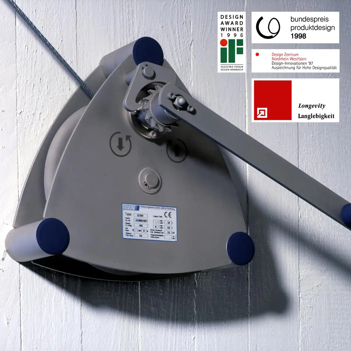 Pfaff-silberblau Wandseilwinde Alpha cover