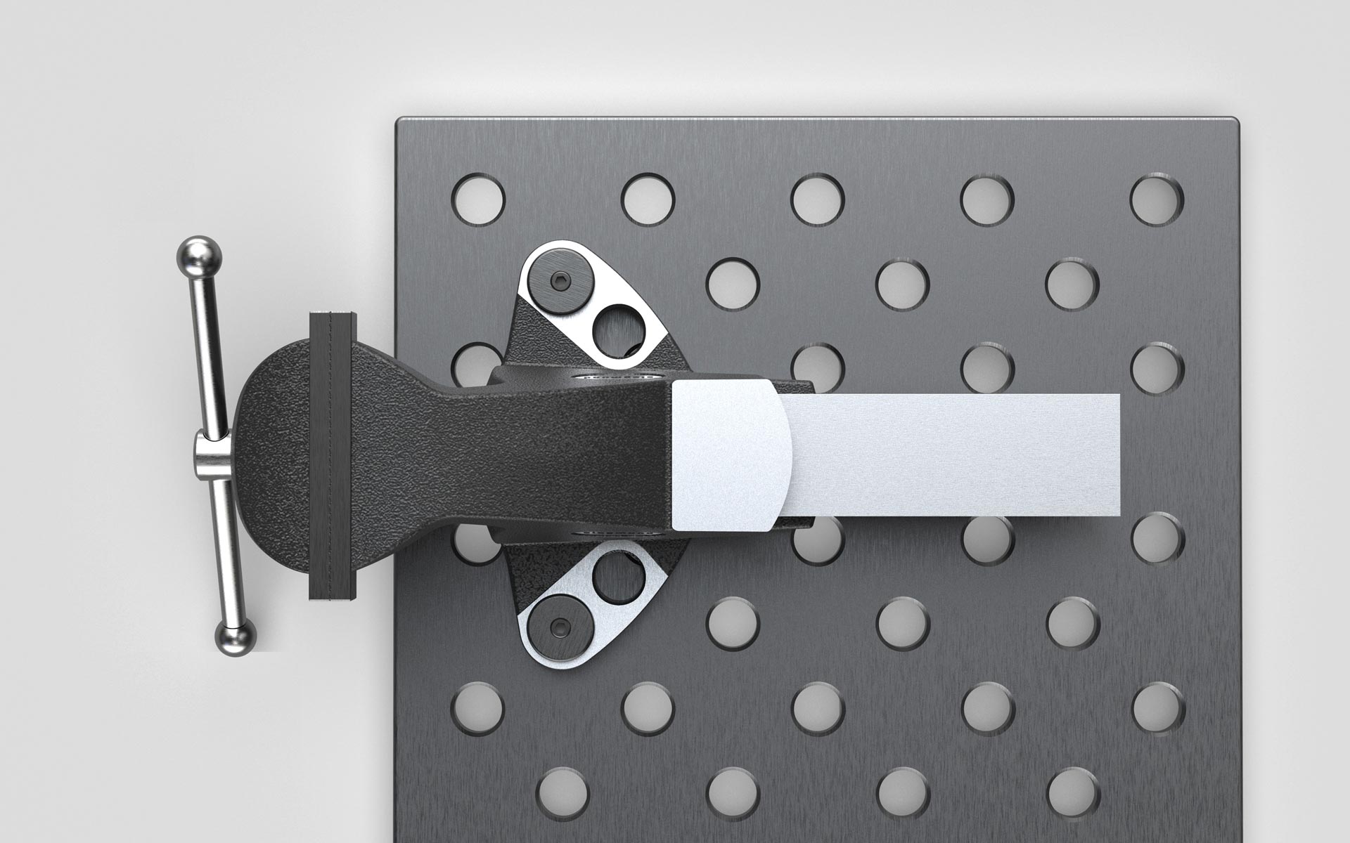 Siegmund Schraubstock: top view