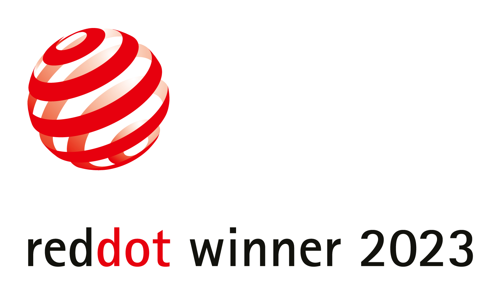 Red Dot award label
